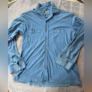 Outdoor Exchange button down chamois shirt, L